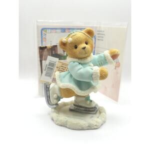 CHERISHED TEDDIES SHANNON FIGURE 8 OUR FRIENDSHIP IS GREAT ICE SKATING 354260